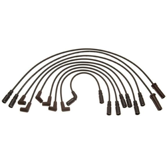 ACDelco GM Original Equipment 748C Spark Plug Wire Set Fits 1996 Chevrolet Corvette