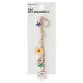 thumbnail image 2 of No Boundaries Women's Festival Bag Charm, Gold Beach Clutter, 2 of 4
