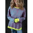 thumbnail image 6 of Redhotype Stripe Sweater – Cozy, Oversized Daily Fit for Women, 6 of 8