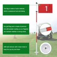 thumbnail image 3 of Bandera de golf Dittoven de 6 pies con 3 hoyos de golf y recogepelotas, 3 of 7