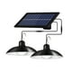 thumbnail image 3 of Bearachild Lámpara de araña de 4800mAH, luz LED Solar de doble cabezal con Control remoto, bombilla de pantalla Retro, lámpara impermeable, luz blanca Iluminación y accesorios No.04 Bearachild HA005594-04B, 3 of 6