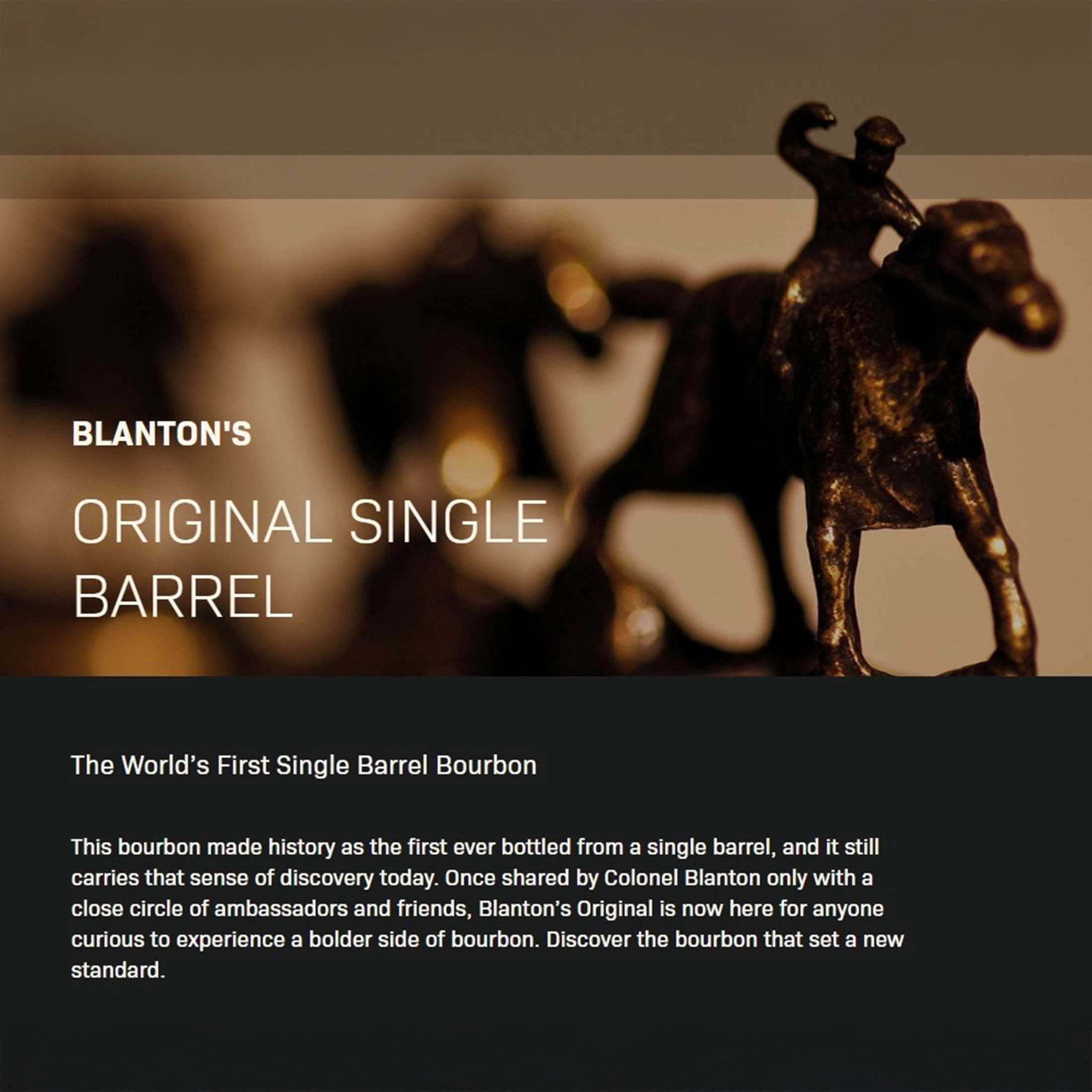 Blanton's Gold Single Barrel Bourbon, 750ml 103 Proof