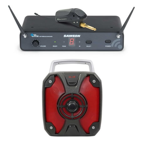 - SAMSON AirLine 88 AG8 UHF Guitar System, w/ Plug-In Transmitter + Rockbox