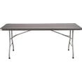 thumbnail image 2 of NPS BT3000 30x72 Pouces Table Pliante Moderne en Plastique Robuste en Ardoise Charbon, 2 of 6