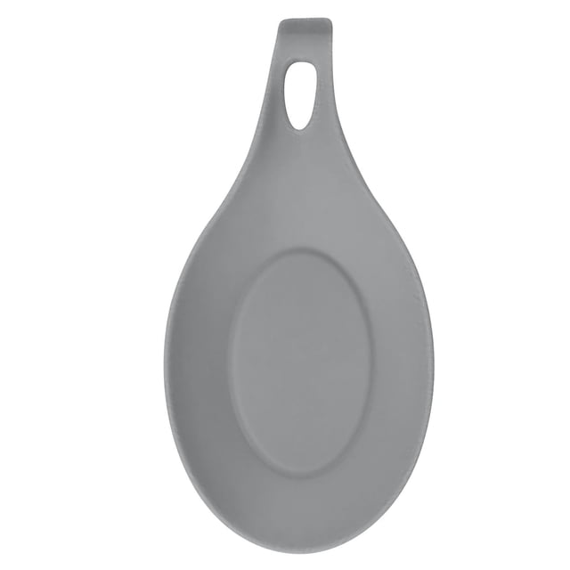 Fiudx Tapete para Cucharas, Aislante Térmico, Apto para Uso Alimentario, Duradero y Flexible, Fácil de Limpiar, Práctico Orificio para Colgar, para Guardar Utensilios de Cocina, Tamaño 19,5 X 9,5 Cm.