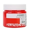 thumbnail image 2 of Peinture Aquarelle Colorée 100ml Pigment Gouache Fournitures d'Art pour Étudiants Rouge, 2 of 7