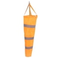 thumbnail image 2 of Windsock Wind Direction Measurement Sock Bag Orange 80cm Polyester Outdoor Airport, 2 of 7