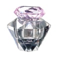 thumbnail image 2 of Diamond Nail Crystal Cup, Clear - Colorful Nail Dappen Dish for Acrylic Liquid Powder Nail Crystal Bowl Glass Nail Cup Nail Glassware with Gemstone Lid for Nail Manicure Care Tools Makeup Organizers, 2 of 2