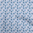 thumbnail image 1 of oneOone Polyester Spandex Light Blue Fabric Birds Rooster Craft Projects Decor Fabric Printed By The Yard 56 Inch Wide, 1 of 4