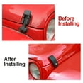 thumbnail image 6 of Steel Hood Latches Lock for Jeep Wrangler 2007-2018 JK JKU JL Unlimited Rubicon Sahara X Off Road Sport Exterior Accessories, Easy To Install, Durable and Style Design, 6 of 8
