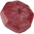 thumbnail image 2 of CoCopeaunts Newsboy Hats for Women PU Leather Octagonal Cap Autumn Winter Solid Color Vintage Style Beret Hat Leisure Newsboy Cap, 2 of 7