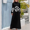 thumbnail image 3 of Vestido largo brillante de Pole Dream, vestido de verano para mujer, vestidos de manga larga de moda 2024, vestido largo de verano para mujer, ropa para mujer, 3 of 4
