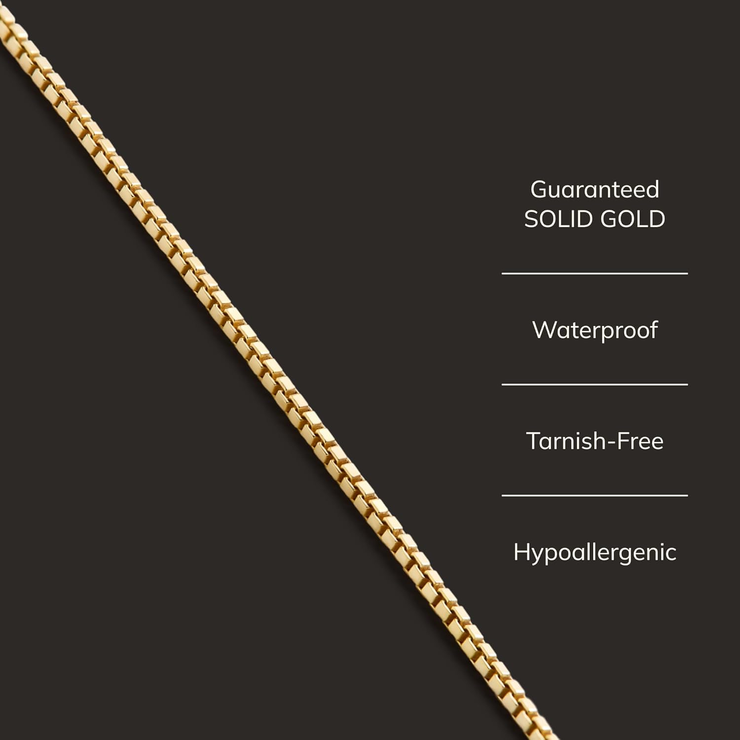 Leander Gold Chain Necklaces for Women - 14K Gold Plated, Hypoallergenic Jewelry - Dainty, Layering & Trendy Necklace Styles with Herringbone & Paperclip Designs Jewelry Assorted Styles