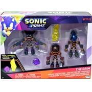 Sonic The Hedgehog Prime The Grim Mini Figure Collection 3-Pack (Sonic, Knuckles & Rouge Troopers with Yellow & Purple Shards)