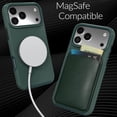 thumbnail image 5 of For iPhone 17 Pro Case Anti-Slip Fingerprint Slim Dual Layer Rugged Cover Compatible with MagSafe Shockproof Protection Green, 5 of 7