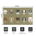 thumbnail image 5 of Dog Breeds Door Rugs,Washable Non Slip Door Mats Indoor,Decorative Door Mats,Entry Mat Indoor for Entrance,Bedroom,Kitchen,Bathroom,17"x30", 5 of 6