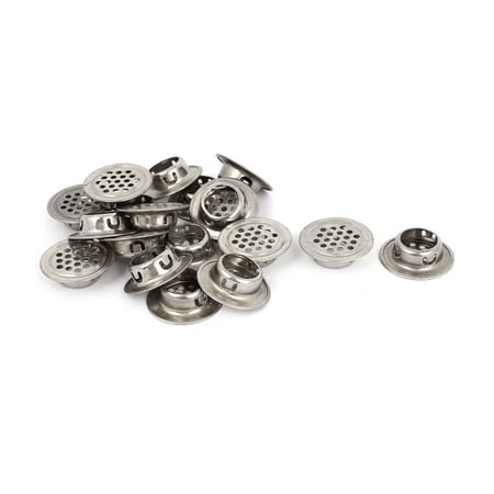 

Uxcell 1.2 Stainless Steel Furniture Round Air Vent Louver 18 Pack