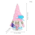 thumbnail image 2 of Vikakiooze Mother Day Decorations, Mother's Day Faceless Doll Creative Rudolph Plush Hat Doll Forest Department Old Man Doll OrNament, 2 of 2