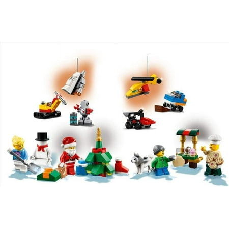 LEGO City: Advent Calendar (2018 Edition) - 313 Piece Building Kit [LEGO, #60201, Ages 5-12]