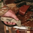 thumbnail image 4 of AccuSharp Knife and Tool Sharpener - Camo. One stage sharpener. Tungsten Carbide Blades. Sharpens knives, cleavers, axes, and machetes., 4 of 5