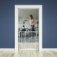 thumbnail image 6 of Ingenuity Ozzy & Kazoo Extra Tall Walk -Through Safety Gate (White), 6 of 8