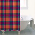 thumbnail image 4 of Multi Color Checkerboard Checkered Pattern Shower Curtain 36"x72" ,Bathroom Decorative Shower Curtains Set with 12 Hooks,Modern Waterproof Washable Shower Curtain, 4 of 6