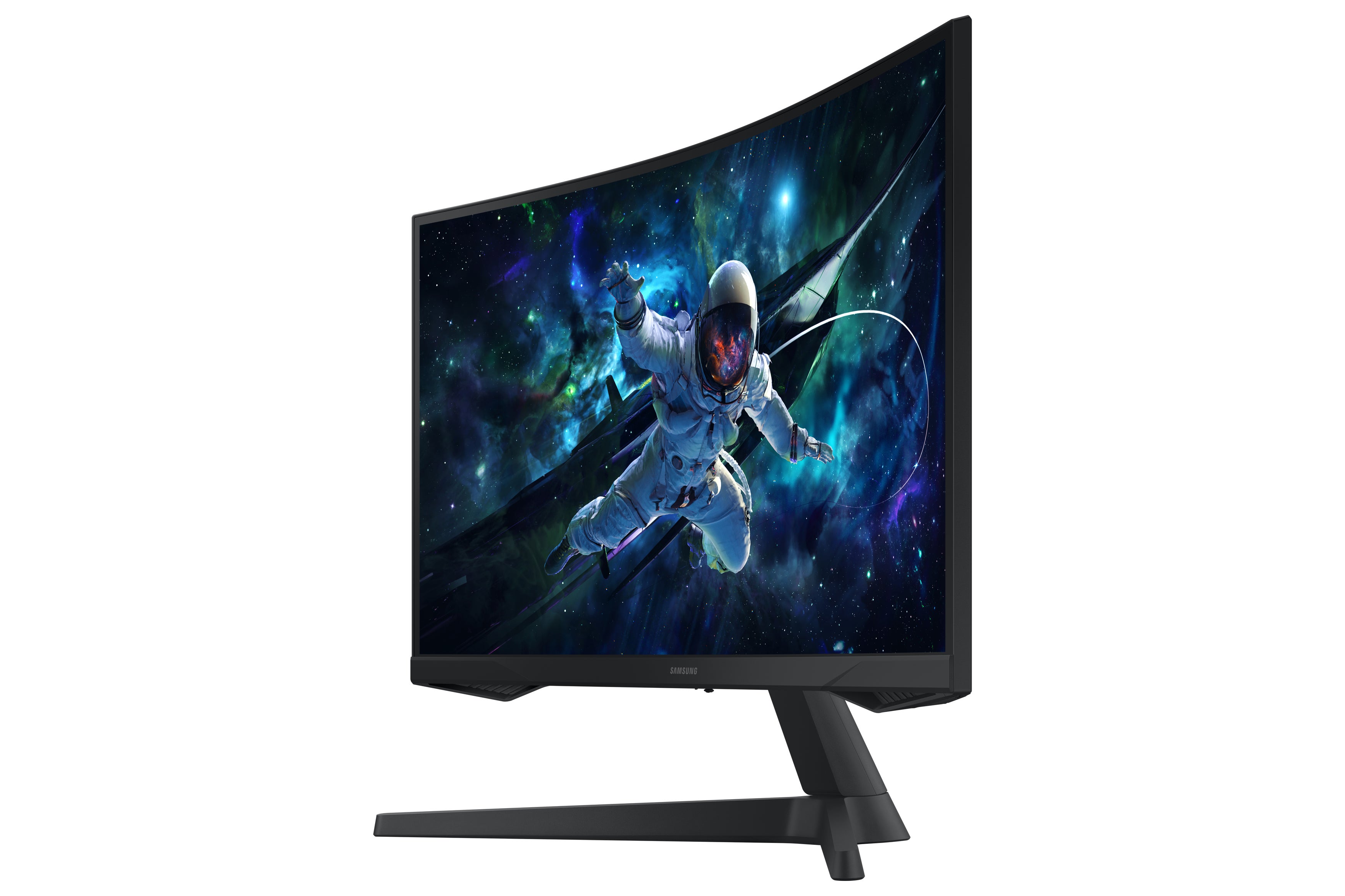 Samsung 27" Odyssey G55C QHD 165Hz Curved Gaming Monitor photo 6