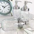 thumbnail image 5 of Cheers.US 480ml Mason Jar Soap Dispenser Lids with Pumps, Rustproof Stainless Steel Lotion Soap Dispenser Lids Replacement Regular Mouth Mason Jar Decor, Brushes Included Silver, 5 of 7