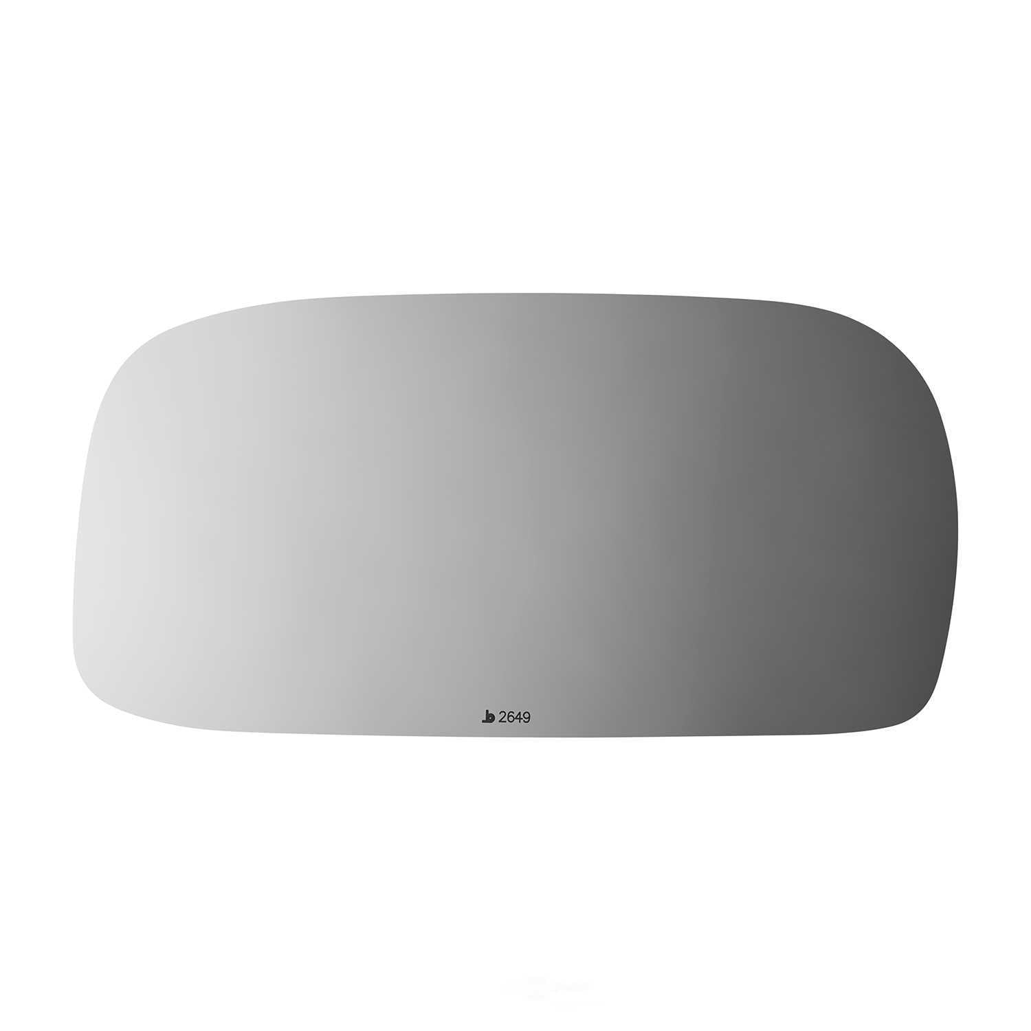 Burco 2649 Driver Side Flat Replacement Mirror Glass for Lexus LS400