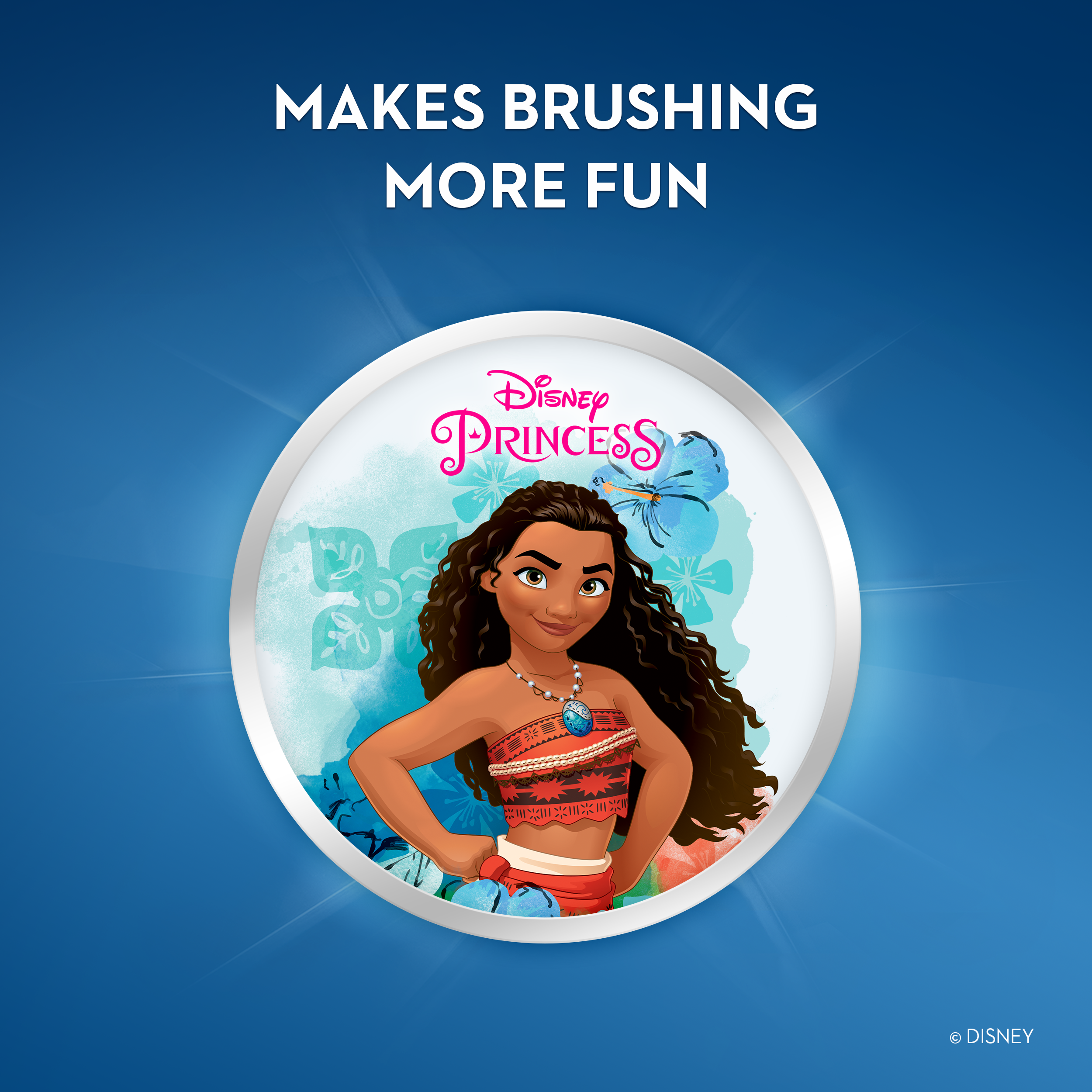 Oral-B Kid's Battery Toothbrush Featuring Disney's Moana, Full Head, Soft, for Children 3+ - image 6 of 10