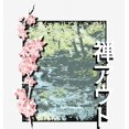 thumbnail image 2 of Cherry Blossom River Adult White Crew Neck Short Sleee Tee-Medium, 2 of 2