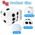 thumbnail image 2 of dados inflables Dshengoo de 13.7 pulgadas para juegos en interiores y exteriores, 2 of 7