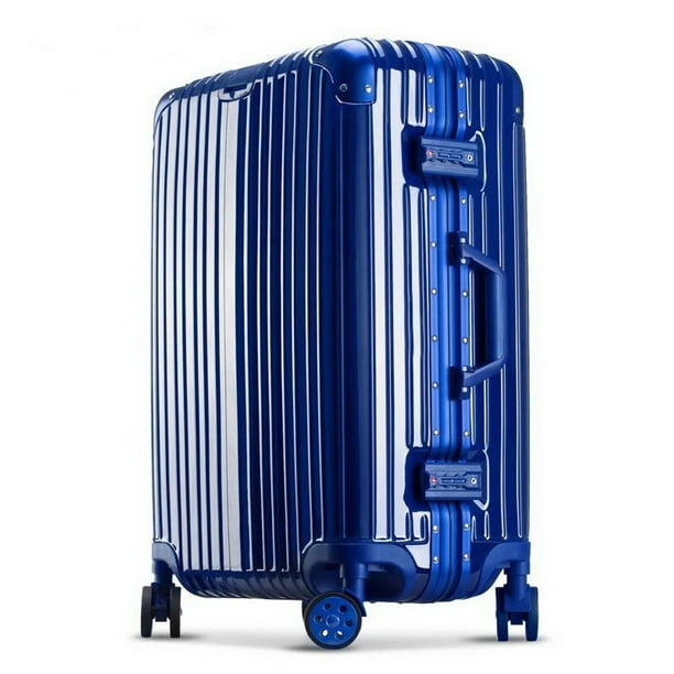 A.K. - A.K. ABS+PC Wheel Luggage Suitcase AK-1710-20.BLU - Walmart.com ...