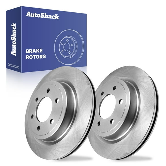 AutoShack 13.23" (336 mm) Rear Vented Brake Rotors | Replacement for 2021-2024 Ford F-150 2022-2023 Ford Expedition 2022-2023 Lincoln Navigator | 2-PC Set