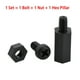 thumbnail image 3 of M2 M2.5 M3 M4 Nylon Motherboard Standoff PCB Support Circuit Board Column Rack Pillars Spacer Plastic Hex Screw Bolt and Nut Set, 3 of 5