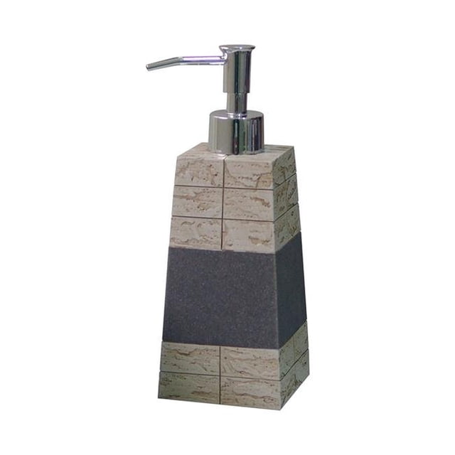NuSteel RUS6H Rustic Stone Antique Soap & Lotion Pump