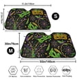 thumbnail image 3 of Balery Carnival Mardi Gras3 Print Car Windshield Sun Shade,Windshield Sunshade for Car Pickup Truck SUV Accessories-Medium, 3 of 7