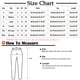 thumbnail image 3 of ICHUANYI Clearance Women's Imitation Denim Printed Leggings Capris High Waisted Elastic Pencil Capris(Light Blue, M) ICHUANYI WER2023080704615, 3 of 5