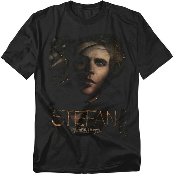 Vampire Diaries T-Shirt Stefan Smokey Veil Unisex Graphic Tee For Men & Women