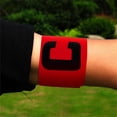 thumbnail image 2 of Pedty 1X Armband,CaptainS Bracelet, Elastic Captain's Armband for Senior/Junior Football LeaderS Armband and Adults/Youth Sport, 2 of 2