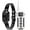 Black TPU, variant on DOGLinsen No Shock Vibrating Dog Collar, No Shock Dog Training Collar, Vibrating Dog Collar with Remote 3300FT, Vibrating Collar for Puppy Small Medium Large Dogs - No Pain