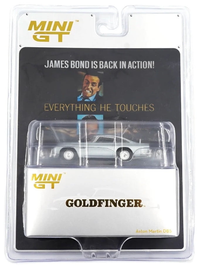 Aston Martin DB5 RHD Birch Silver Metallic 007 James Bond