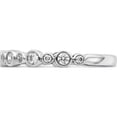 thumbnail image 3 of 14K White Gold Lab Grown Diamond Si1/Si2, G H I, Band (Size 7) Made In India rm7987b-038-wlg, 3 of 5