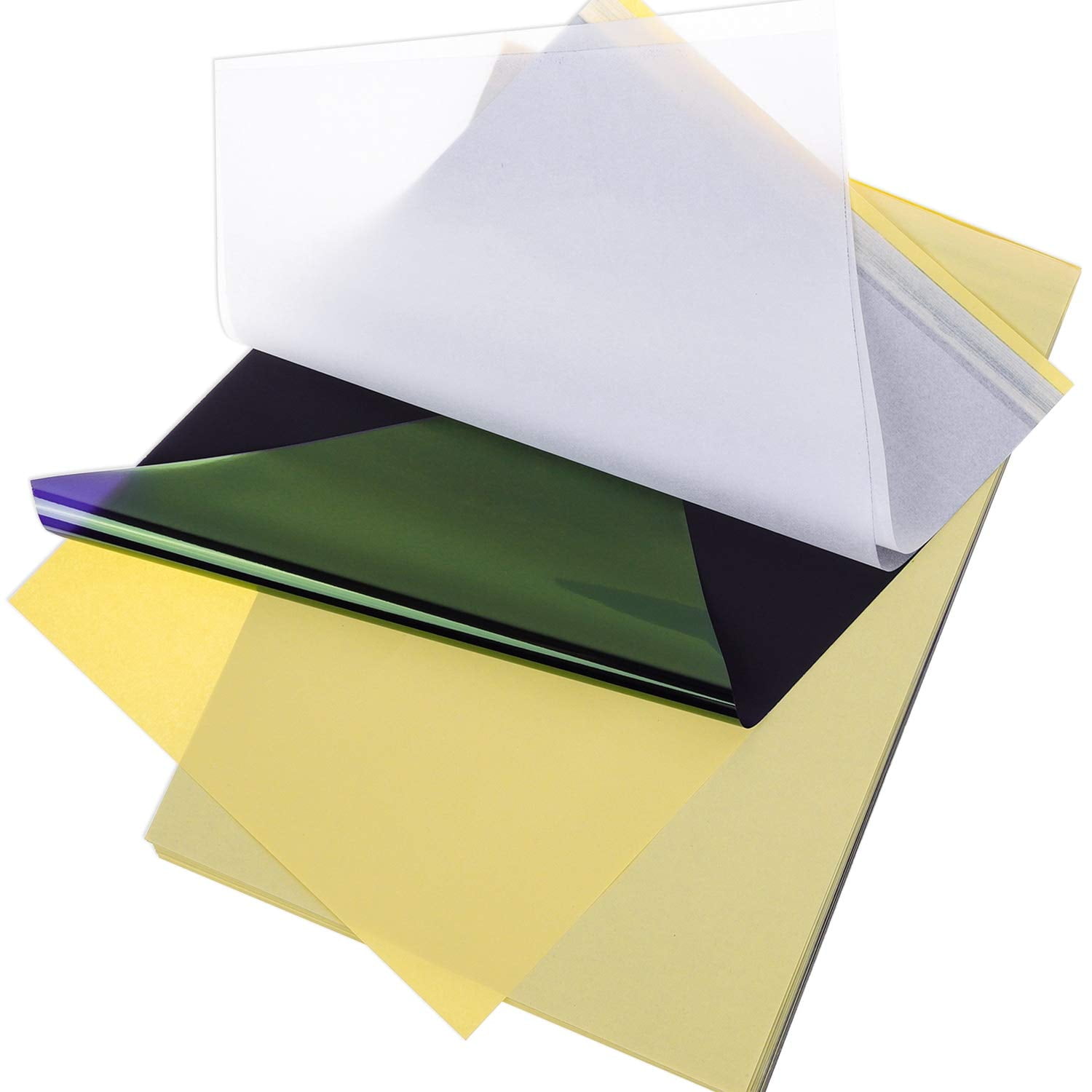 10/50/100 Sheets 4 PLY Tattoo Transfer Paper, A4 Size Stencil Transfer Tracing Paper for Tattooing, DIY Arts & Crafts