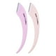 thumbnail image 2 of 4 Cuchillas De Afeitar Para Cejas De Acero Inoxidable Con Cubierta Para Hombres Y Mujeres, Color Morado Y Rosa 4 piezas, 2 of 8