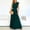 Green, variant on JOANKDMI Flowy Dresses for Women Elegant Maxi Crewneck Sleeveless Smocked Waist Pleated A-Line Formal Gown Flattering Vintage Party Dress for Wedding Guest