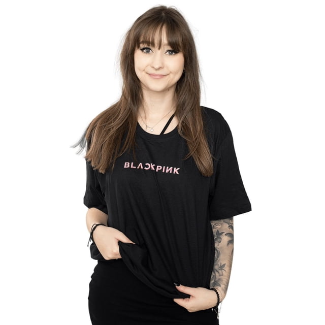 BlackPink Adult Taste That Back Print Cotton T-Shirt