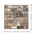 thumbnail image 2 of Self-stick Wall Tiles, Kitchen Bathroom Decor, Peel and Stick Tile Stickers, Waterproof Heat-Resistant Easy to Install No Grout No Mess, 2 of 5