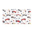 thumbnail image 2 of Haosy Racing Car and Star Bathroom Rugs Non Slip Absorbent Soft Plush Quick Dry Bath Mat, 39"x20", 2 of 8