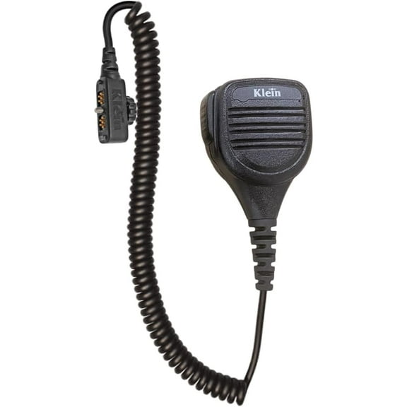 Klein Bravo Shoulder Speaker Mic IP67 PTT 3.5mm Audio Port for Sonim, 1 Count